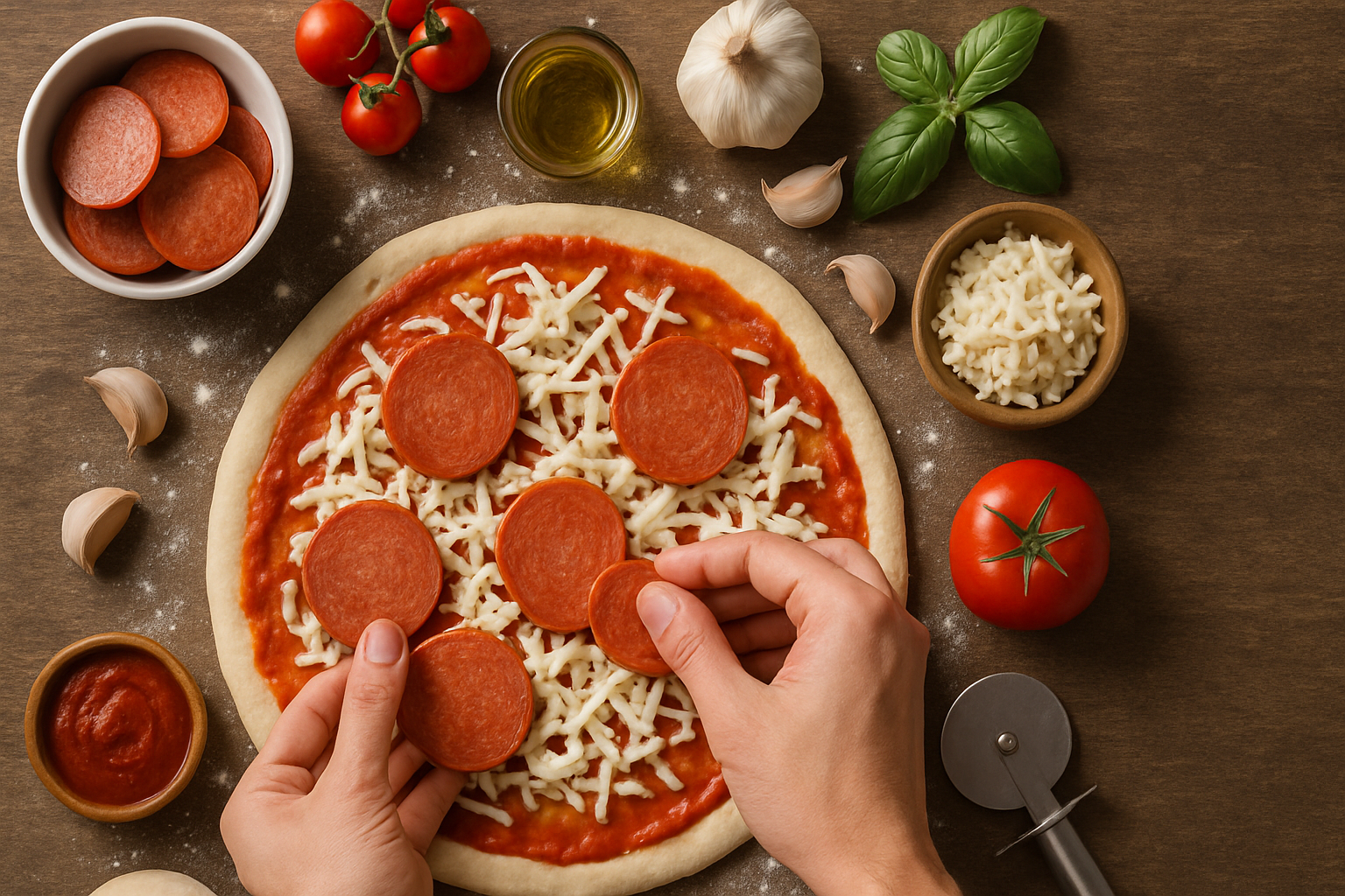Delicious pizza